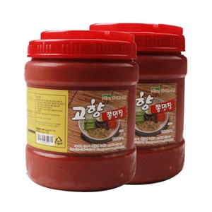고향식품 옛맛 양념장 업소용 쫄면장, 2개, 2kg