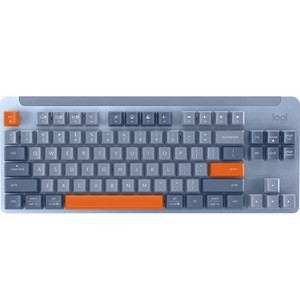 로지텍 기계식 무선 키보드 TTC 적축