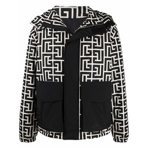 발망 발망 로고 프린트 패딩 재킷