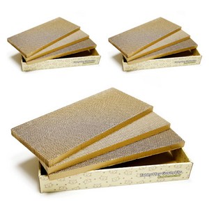 테비토퍼 쮸루쮸루 평판형 스크래쳐, 혼합색상, 51 x 23.5 ..., 3개