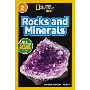 National Geogaphic Kids Reades Level 2 : Rocks and Mineals, Natl Geogaphic Soc Childens books