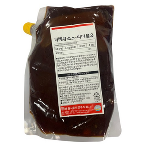 태원 바베큐 소스 티더블유, 1kg, 1개