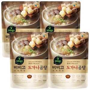 비비고 도가니곰탕, 460g, 4개
