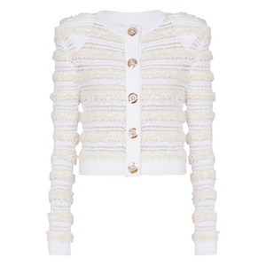 발망 트위드 가디건