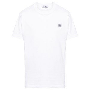 스톤 아일랜드 컴퍼스 패치 티셔츠, 화이트계열, Standard XS(KR 85)