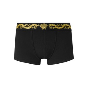 베르사체 메두사 모티프 밴딩 웨이스트 복서 브리프, 블랙계열, Numeric 3