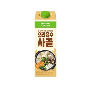 풀무원 요리육수 사골 1000ml 물 없이 간 할 필요없이 바로 부어 요리완성, 1L, 5개