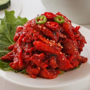 _ 새콤달콤 속초 명태회 무침 1kg 젓갈 반찬, 1개