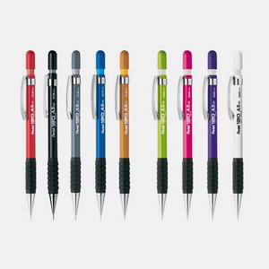 Pentel 펜텔 120 A3 DX 제도샤프 0.3 0.5 0.7 0.9 mm, 0.9mm(옐로우요커바디) x 2개