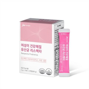 50억 여성 질 프로바이오틱스 유산균 리스펙타 1박스, 60g, 1개