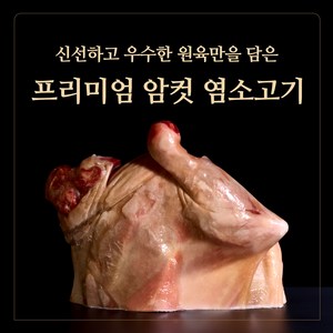 진진고트 염소고기 청정호주산 냄새없는 암컷 female Halal goat meat 6kg, 1개