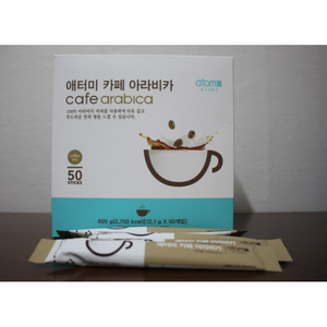 애터미 카페 아라비카 커피믹스 12.1g, 605g, 50개입, 1개