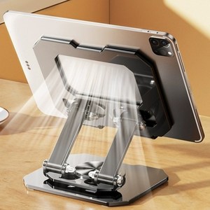 LEOQ 360도회전 탁상용 핸드폰 태블릿 스탠드 거치대