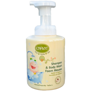 ENFANT BABY Foam Mousse Shampoo & Body Wash 엉펑 샴푸 & 바디 워시 폼 꽃향, 1개, 400ml