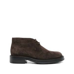 토즈 스웨이드 레이스업 데저트 부츠, UK 10(KR 290), 브라운계열