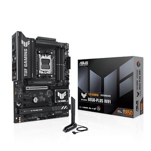 ASUS TUF Gaming B850-PLUS WIFI STCOM 에이수스 컴퓨터 게이밍 PC 메인보드 AMD CPU추천 MainBoard
