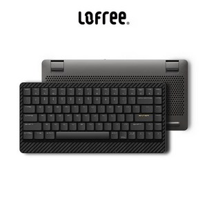 LOFREE Edge 로프리 엣지 키보드 1000Hz 84키 블루투스, 저소음 적축, Edge oe920, 블랙