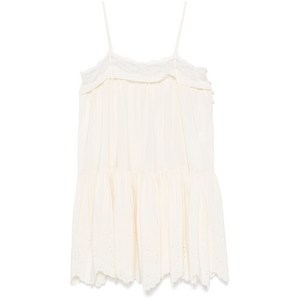 끌로에 레이스 트리밍 미니 드레스, 베이지계열, France 38(KR 66)