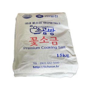 (무)(면)일천 소곰방꽃소금15kg, 15kg, 1개