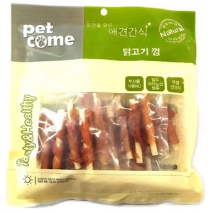 펫컴 강아지 수제간식, 닭고기, 200g, 2개
