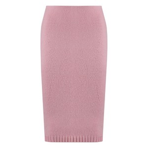 톰포드 울 캐시미어 혼방 스커트, 핑크계열, Standard S