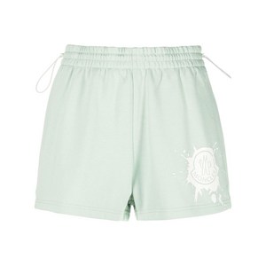 몽클레르 로고 프린트 쇼츠