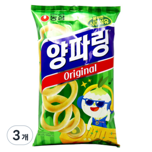 양파링 오리지널, 80g, 3개