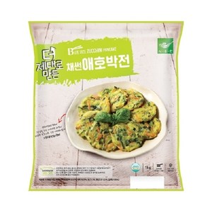 (사옹원) 더 제대로만든 채썬애호박전 1kg, 2개