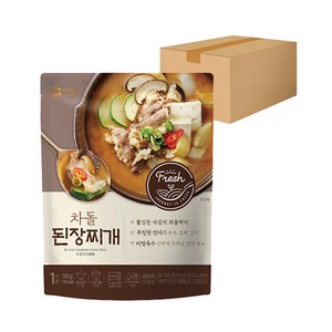 아워홈 차돌 된장찌개 300g 12개(한 박스), 12개