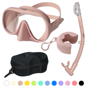 써핏 물유입차단 접이식 스노쿨링 세트