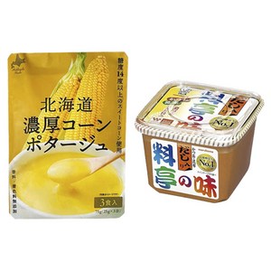 Hokkaido DK 진한 콘 포타주 3개입+ 마루코메 요정의 맛 육수 함유