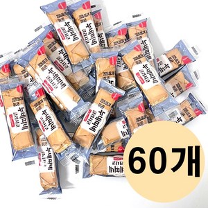 삼립 누네띠네(개별포장) 선물세트 대용량 인간사료 간식, 12g, 60개