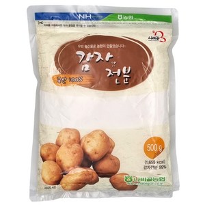 농협 함평 나비골농협 감자맛 전분, 500g, 1개