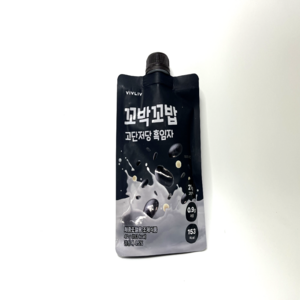 꼬박꼬밥 고단저당 단백질 쉐이크 흑임자맛 7p