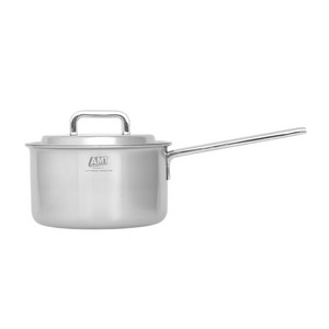 [정품] AMT 316Ti 통5중 샤프 편수 냄비 16cm