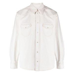 발리 플랩 포켓 코튼 셔츠