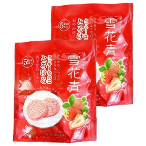 세이카도 홋카이도 명과 모이스트 리치 스트로베리 상쾌한 딸기 밀크 맛 5개입, 2개