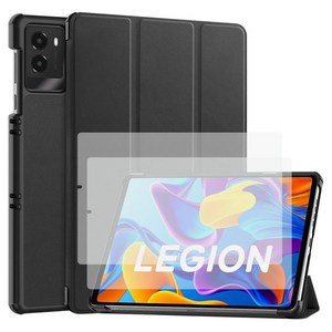 LEPOID 초박형 강화 유리 + 태블릿 보호 커버