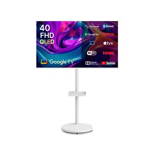 무빙큐빅스 FHD QLED TV, 101cm(40인치), 스마트 TV, 스탠드형, 고객직접설치