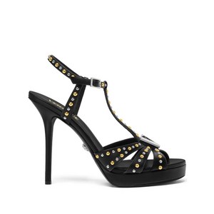 베르사체 레더 샌들 120mm, Italy 38.5(KR 255), 블랙계열