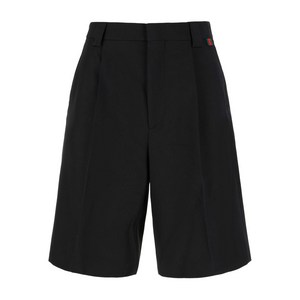 구찌 웹 디테일 버뮤다 쇼츠, 블랙계열, Italy 48(KR 79)