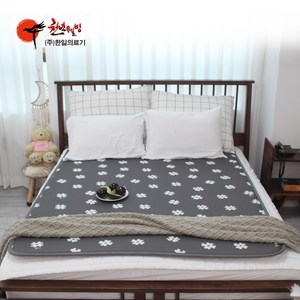 한일의료기 탄소피복 침대용 카본 온열매트 전자파걱정없는 EMF인증 전기매트 더샵, 미니(쇼파겸용50cmX180cm), 블랙