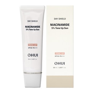 오휘 데이쉴드 나이아신아마이드 5% 톤업 선크림 SPF50+ PA++++