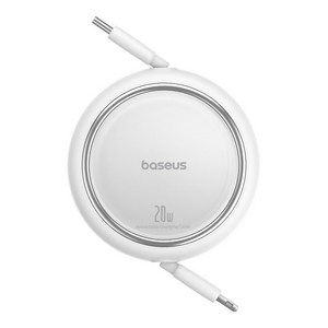 베이스어스 Free2Pull C타입 애플8핀 아이폰 고속 충전 접이식 케이블 20W