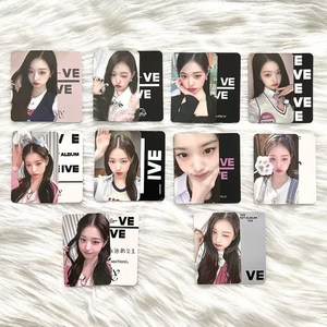 [국내배송] IVE 장원영아이브 포카 아이돌 굿즈 사진 굿즈 포토카드10장 모음집, B