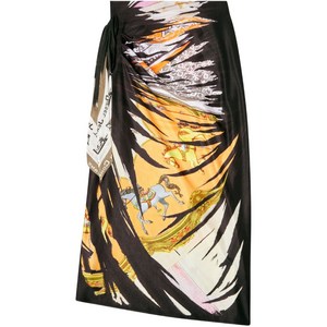 디젤 O페리 미디 스커트, 블루계열+화이트계열, Standard M