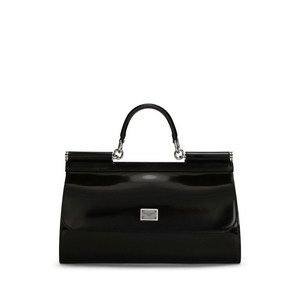 돌체앤가바나 킴 돌체앤가바나 시칠리 가죽 탑 핸들 백