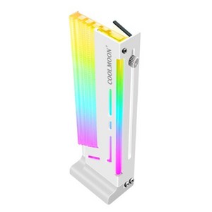 COOLMOON CM-GH2 그래픽카드 지지대 (화이트), JC390-1