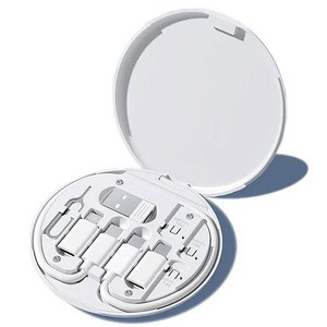BuyChoo 다기능 여행 케이블 케이스 휴대용 USB 어댑터 키트