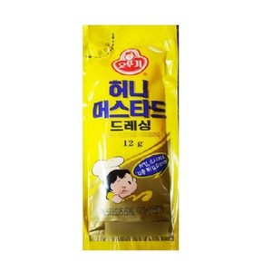 (신일푸드팜) 일회용 머스타드(오뚜기) 12g X 50개입, 600g, 3개